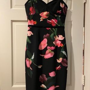 Black Halo cocktail sheath Size 2